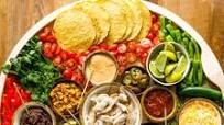 Chicken Tostada Dinner Board Chicken Tostada Dinner Board