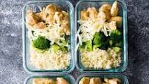 Low Carb Cheesy Chicken and Rice Meal Prep Low Carb Cheesy Chicken and Rice Meal Prep