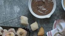 Chocolate Hazelnut Zeppole Chocolate Hazelnut Zeppole