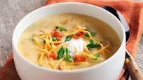 Baked Potato Soup with Bacon Baked Potato Soup with Bacon
