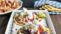 Baja Chicken Tacos & Baja Sauce Baja Chicken Tacos & Baja Sauce
