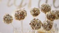 BAKER'S GERMAN'S Chocolate and Coconut Cake Pops BAKER'S GERMAN'S Chocolate and Coconut Cake Pops