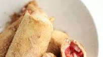 Strawberry Cheesecake Chimichanga Strawberry Cheesecake Chimichanga