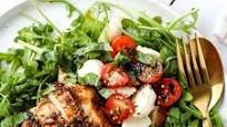 Chicken Avocado Caprese Salad Chicken Avocado Caprese Salad