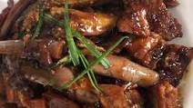 Recipe of Any-night-of-the-week Stir pork belly with Steam eggplant Recipe of Any-night-of-the-week Stir pork belly with Steam eggplant