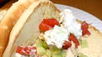 Grilled Chicken Gyros with Tzatziki Sauce Grilled Chicken Gyros with Tzatziki Sauce