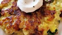 Loaded Air Fryer Potato Fritters Loaded Air Fryer Potato Fritters