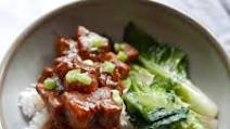 Twice cooked braised Chinese pork belly Twice cooked braised Chinese pork belly