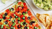 7 Layer Spicy Taco Dip 7 Layer Spicy Taco Dip