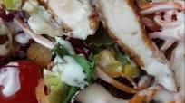 Caesar salad con pollo croccante Caesar salad con pollo croccante