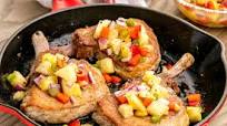 Pineapple Salsa Pork Chops Pineapple Salsa Pork Chops