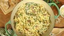 Ranch Fettuccini Alfredo with Bacon Ranch Fettuccini Alfredo with Bacon
