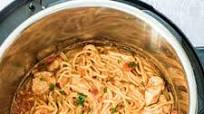 Instant Pot Chicken Spaghetti Instant Pot Chicken Spaghetti