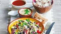 Greek-style meze salad Greek-style meze salad