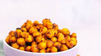 Garbanzos crujientes dulces con miel y canela Garbanzos crujientes dulces con miel y canela
