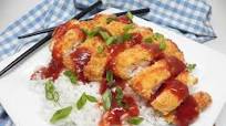 Air Fryer Chicken Katsu with Homemade Katsu Sauce Air Fryer Chicken Katsu with Homemade Katsu Sauce