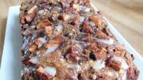 Apple fritter loaf Apple fritter loaf