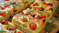 Focaccia with Cherry Tomatoes Recipe Focaccia with Cherry Tomatoes Recipe