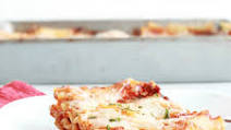 Three Cheese Lasagna: No Ricotta Cheese Three Cheese Lasagna: No Ricotta Cheese