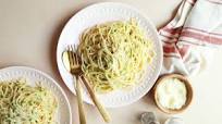 Spaghetti with Zucchini and Garlic Spaghetti with Zucchini and Garlic