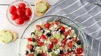 Greek Seven Layer Dip Greek Seven Layer Dip