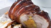 Apricot-Stuffed Pork Shoulder with Soy-Honey Glaze Apricot-Stuffed Pork Shoulder with Soy-Honey Glaze
