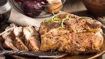Herb-Crusted Pork Loin Roast Herb-Crusted Pork Loin Roast