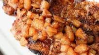 Grilled Pork Chops with Spiced Pears Grilled Pork Chops with Spiced Pears