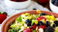 Summer Chopped Salad with Berries Summer Chopped Salad with Berries