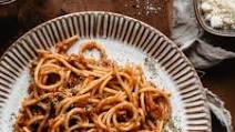 Easy One Pot Vegetarian Spaghetti Easy One Pot Vegetarian Spaghetti