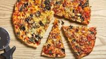 Mushroom and Kale Pizza Mushroom and Kale Pizza
