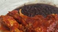 Pollo enchilado Pollo enchilado
