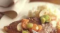 Garlic Pepper Steak With Root Vegetables Garlic Pepper Steak With Root Vegetables