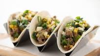Sofrito Steak Tacos with cotija cheese and poblano pepper Sofrito Steak Tacos with cotija cheese and poblano pepper