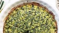 Crustless Spinach Quiche Crustless Spinach Quiche
