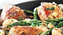 Lemon-Caper Chicken, Potato & Asparagus Skillet Lemon-Caper Chicken, Potato & Asparagus Skillet
