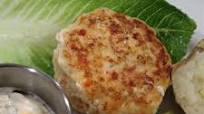Salmon Burgers with Lemon Basil Mayo Salmon Burgers with Lemon Basil Mayo