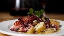 Grilled octopus with roasted potatoes Grilled octopus with roasted potatoes