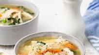 Keto Chicken and Rice Soup Keto Chicken and Rice Soup