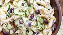 Tzatziki Pasta Salad Tzatziki Pasta Salad