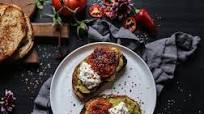 Easy Guacamole Toast with Thai Roasted Tomatoes Easy Guacamole Toast with Thai Roasted Tomatoes