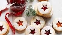 Jam Christmas Shortbread Biscuits Jam Christmas Shortbread Biscuits