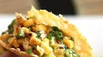 Charred Corn Tacos in Crispy All-Cheese Taco Shells Recipe Charred Corn Tacos in Crispy All-Cheese Taco Shells Recipe