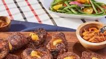 Coffee-Rubbed Pork Medallions with BBQ Butter Coffee-Rubbed Pork Medallions with BBQ Butter