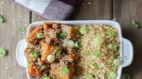 Korean Chickpeas, Carrots & Potatoes Over Quinoa Korean Chickpeas, Carrots & Potatoes Over Quinoa