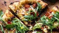 Arugula Tomato Cheese Pizza Arugula Tomato Cheese Pizza