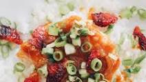 Miso Glazed Cod with Vinegary Sticky Rice Miso Glazed Cod with Vinegary Sticky Rice