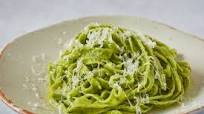 Wild garlic pasta dough Wild garlic pasta dough