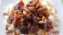 Receta del Mote con chicharrón Receta del Mote con chicharrón