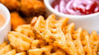 Air Fryer Waffle Fries Air Fryer Waffle Fries